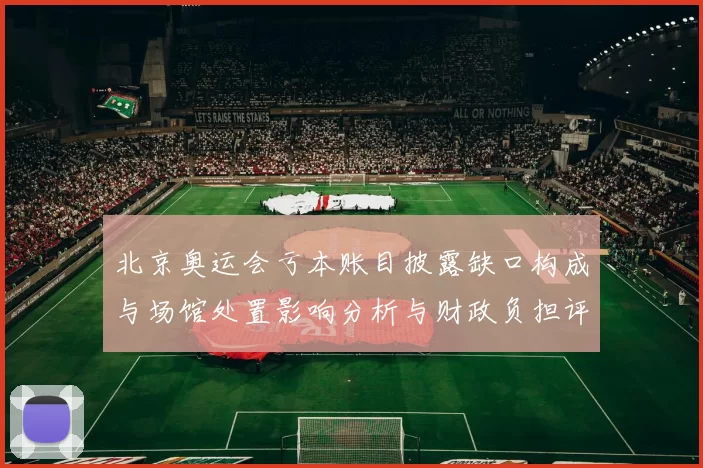 北京奥运会亏本账目披露缺口构成与场馆处置影响分析与财政负担评估