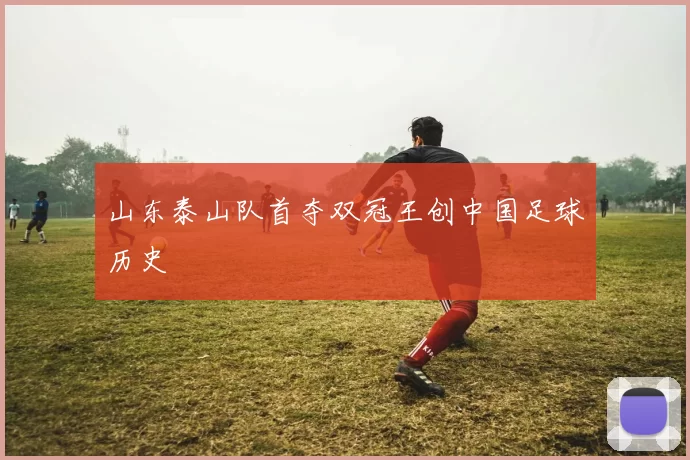 山东泰山队首夺双冠王创中国足球历史